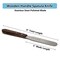 A2Z Scilab Icing Spatula Straight 5 Long Plain Blade Sturdy Wood Handle, Total Length 9 A2Z-ZR-WHS5 - alternate 5